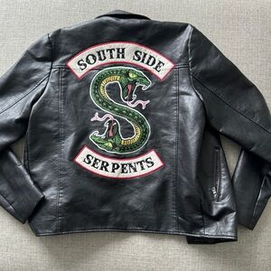 South side Serpent Leather Jacket
